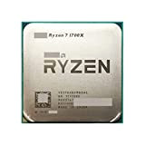 HERAID processore Ryzen 7 1700X R7 1700X 3,4 GHz Processore CPU a Otto Core e sedici Thread YD170XBCM88AE Presa AM4 ...