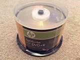 Hewlett Packard Disc, DVD + R, 4.7 GB, 16 x, Lightscribe, 50/PK cake box 50/PK