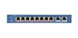 Hikvision Digital Technology DS-3E0310HP-E switch di rete Non gestito Fast Ethernet (10/100) Supporto Power over Ethernet (PoE) Blu