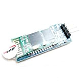 HiLetgo 4 Pin Wireless Bluetooth RS232 Serial RF Transceiver Module Bi-Directional Serial Channel Slave Mode for Arduino