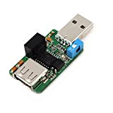 HiLetgo ADUM3160 USB Isolator B0505S 1500V USB to USB Voltage Isolator Coupling Protection Board Support 12Mbps 1.5Mbps for AVR-JTAG AVRISP ...