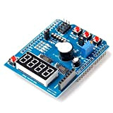 HiLetgo Multi-Functional Interface Shield Protype Shield Expansion Board for Arduino UNO MAGE 2560 with LM35 Infrared Receiver Buzzer Bluetooth Wireless ...