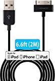 HomeSpot Cavo USB, certificato Apple MFi, a 30 pin, compatibile con iPhone 4, iPhone 4S, iPad 1/2/3, iPod Touch, iPod Nano, ...