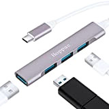 Hoppac Hub USB C，4 In 1 Adattatore Multiporta USB C Con 1 Porte Usb 3.0,3 Porta Usb 2.0 USB Tipo ...