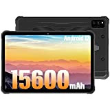 HOTWAV R6 Pro Rugged Tablet 10.1 Pollici, 15600 mAh Batteria Tablet Robusto Android 12, 8GB + 128GB (1 TB espandibile) ...