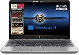 HP 255 G8 Silver Notebook Portatile, SSD M2 512GB, Display FullHD 15.6", Amd A9 Gold 3150U fino a 3,3 GHz, ...