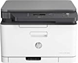 HP Color LaserJet MFP 178nw 4ZB96A, Stampante a Singola Funzione A4, Stampa Fronte e Retro Manuale a colori, 18 ppm, ...