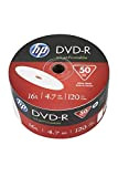HP Dvd-R 4.7GB/120MIN/16X Bulk Pack (50 DISCOS)