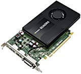 HP J3G88A6 scheda video Quadro K2200 4 GB GDDR5 - Scheda grafica (Quadro K2200, 4 GB, GDDR5, 128 bit, 4096 ...
