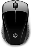 HP Mouse 220 Wireless, Tecnologia LED Blu, Sensore Ottico da 1300 DPI, 3 Pulsanti e Rotella di Scorrimento Integrata, Impugnature ...