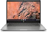 HP - PC Chromebook 14b-na0000sl Notebook, AMD Ryzen 3 3250C, RAM 8 GB, SSD 128 GB, Grafica AMD Radeon, Sistema ...