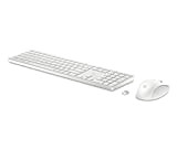 HP - PC Tastiera e Mouse 650 Wireless, fino 20 mesi Autonomia, 20 Tasti programmabili, piedini regolabili con 6 gradi ...