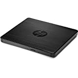 HP - PC Unità Esterna DVDRW, Riproduzione e Masterizzatore, Velocità 24X CD e 8X DVD, Compatibile Windows, Connessione USB, Dimensioni ...