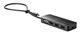 HP - PC USB-C Travel Hub G2 Docking Station, porte VGA, HDMI, USB, Peso 70 Grammi, Alimentazione scalabile con adattatori ...
