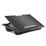 HUANUO Supporto per Laptop con Cuscino - Flessibile Regolabile con 8 Angoli, Supporta Notebook, Tablet, Fino a 15,6", Tavolo Vassoio ...