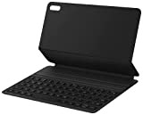 HUAWEI Smart Magnetic Keyboard (tastiera QWERTZ tedesca) con custodia, ultrasottile, funzione multi-screen, Plug & Connect, grigio scuro (con Huawei MatePad ...