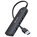 Hub USB 3.0 4 in 1 - QUUGE Hub USB Portatile con 4 Porte USB 3.0 5 Gbps e 1 ...