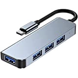Hub USB C 4 Porte USB 3.0, Adattatore USB C a USB Ultra Sottile, Hub USB Type C Dock OTG ...