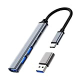 Hub USB C 5 in 1 USB 3.0 Hub USB Type C Adattatore USB C Multiporta USB C Hub Docking ...