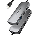Hub USB C 8 in 1, MAVINEX da USB C a HDMI 4K, Ricarica PD da 100 W, Porta Dati ...