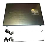 HuiHan - Cover posteriore per Acer Aspire E5-575 E5-575G E5-576 E5-576G LCD con lunetta, cerniere, poggiapolsi, coperchio inferiore (A+H)