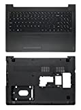 HuiHan Ricambio per Lenovo Ideapad 310-15 310-15ISK serie 310-15ABR Caso superiore e inferiore della custodia (nero C+KB+T+D)