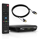 Humax HD NANO T2 HD Ricevitore Set con cavo HDMI e Cable Candy Beans/DVB-T2 ricevitore per TV/antenna con funzione PVR registrazione/supporta freenet ...