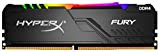 HyperX FURY RGB HX436C18FB4AK4/64 Memoria 64GB Kit*(4x16GB) 3600MHz DDR4 CL18 DIMM