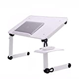 HZPXSB Pigro Folding Stand - Piccola scrivania - Lap Standing Desk for Matrimoniale e Divano Breakfast Bed (Color : Plus ...