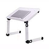 HZPXSB Pigro Folding Stand - Piccola scrivania - Lap Standing Desk for Matrimoniale e Divano Breakfast Bed (Color : Everyday ...