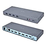 i-tec USB 3.0/USB-C 5K Universal Dual Docking Station 2X 4K 60Hz Video 2X HDMI 1x Ethernet 6X USB 3.0 per ...
