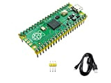IBest for Raspberry Pi Pico RP2040 Microcontroller Board with Pre-Soldered Header Flexible Mini Board Based on Raspberry Pi RP2040 Chip,Dual-Core ...