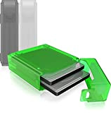 ICY BOX IB-AC6025-3 - Set di 3 dual dischi rigidi da 2,5 pollici, per protezione o archiviazione, impilabili, con scrittura, ...