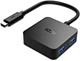 ICZI Hub USB C con 4 Porte USB 3.0, Adattatore Splitter Dati Thunderbolt 3 Compatto e Ultrasottile per MacBook Air/Pro, ...