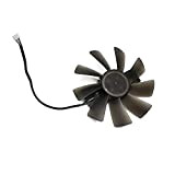 iHaospace Replacement Graphics Card Cooling Fan for Powercolor RX470 RX480 4GB Red Dragon V2 Cooler Fan