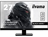 iiyama G-MASTER Black Hawk G2730HSU-B1 68.58 cm, 27 Pollici, Gaming Monitor, VGA, HDMI, DisplayPort, USB 2.0, 1ms Tempo di Risposta, ...