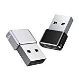 iJiZuo Adattatore da USB-C femmina a USB-A maschio 2 Pezzi, Connettore Cavo Caricatore Tipo C per iWatch 7, MacBook Pro ...