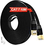 ikbc Cat 7 10m Cavo Ethernet 10 metri - Piatto Cavo Lan 10 metri Schermato Gigabit Cavo Di Rete Alta ...