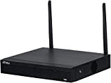 Imou NVR 4 canali Wi-Fi. Registratore continuo con predisposizione HDD fino a 8Tb. Uscita video HDMI e VGA. H.265. Portata ...