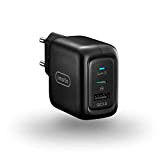 imuto Caricatore USB C 65W Power Delivery, PD e GaN Tech-Caricatore Compatto USB C & USB-A Caricabatterie per MacBook Pro ...