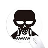 inquinamento biochimici cyborg maschera antigas rotonda gomma antiscivolo mouse gioco ufficio mouse pad Gift