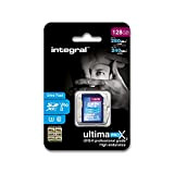 INTEGRAL 128GB SDHC/XC 280-240MB/S UHS-II V90 SD (128GB SDXC CL10 UHS 2 U3 V90 R-280 W-240 MB/S INTEGRAL)