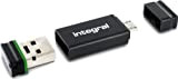 Integral 32GB Fusion 2.0 USB Flash Drive with OTG Adapter
