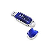 Integral Courier USB Flash Drive USB3.0 con crittografia AES 256 bit, FIPS 197 Öko-Tex Blu 8 GB