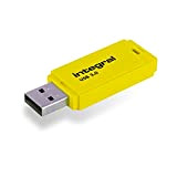 Integral Neon USB Flash Drive USB3.0 giallo 32 GB