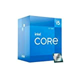 Intel Core i5-12400 - Processore desktop di 12a generazione (velocità di base: 2,5 GHz, 6 core, LGA1700, RAM DDR4 e ...