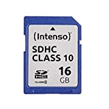 Intenso Scheda di Memoria SDHC da 16 GB, Classe 10