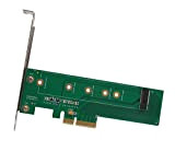 IOCrest - Adattatore da mSATA a PCI-e x2 a 4 porte con RAID, colore: Verde verde Verde