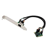 Iocrest si-mpe24043 Single Port 10/100/1000 Mbps RJ 45 Gigabit mini PCI-e scheda di rete – verde