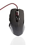 iTek ITMX11 Scorpion Monster Gaming Mouse, 2400 dpi, 6 Tasti, Antiscivolo, Nero